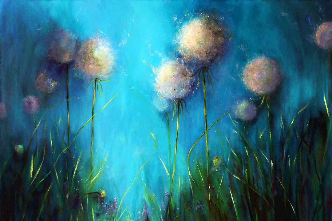 A Gentle Breeze 36"x48" Acrylic on canvas SOLD
