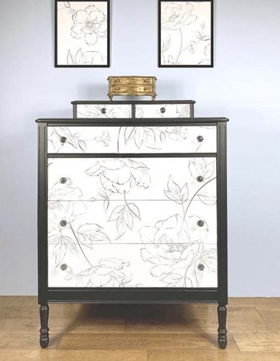 Dresser designed for a paint company