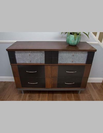 Sideboard Black, white and stain